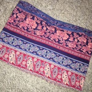 Forever 21 Patterned Bandeau